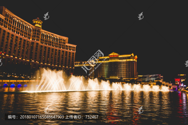 拉斯維加斯夜景攝影