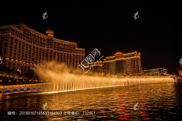 拉斯維加斯夜景攝影