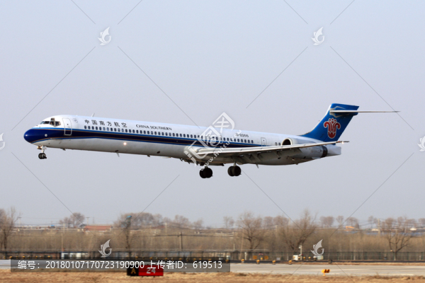 民航飛機(jī),飛機(jī)降落,南方航空