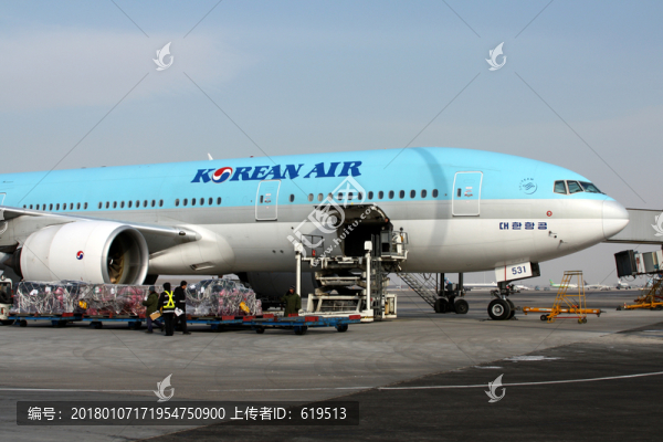 大飛機(jī),大韓航空,波音B777