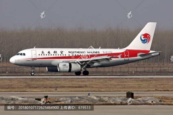 東北航空,飛機(jī)降落,民航飛機(jī)