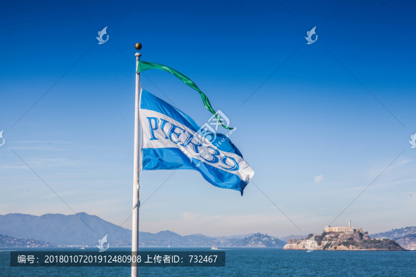 舊金山漁人碼頭旗幟