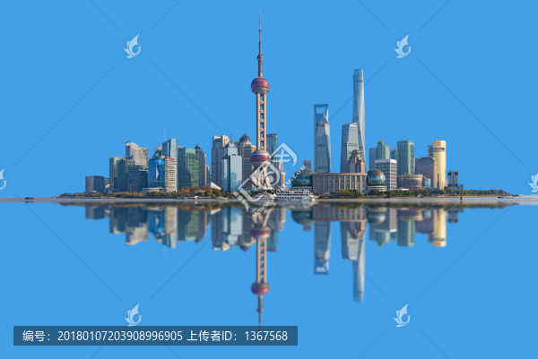 上海陸家嘴全景