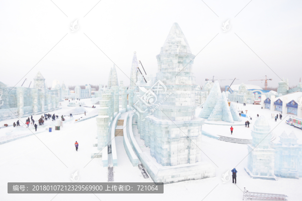 冰雪大世界,冰雕,哈爾濱冰雪