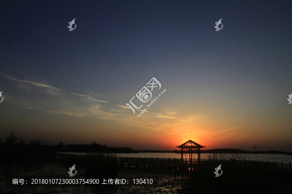 濕地黃昏
