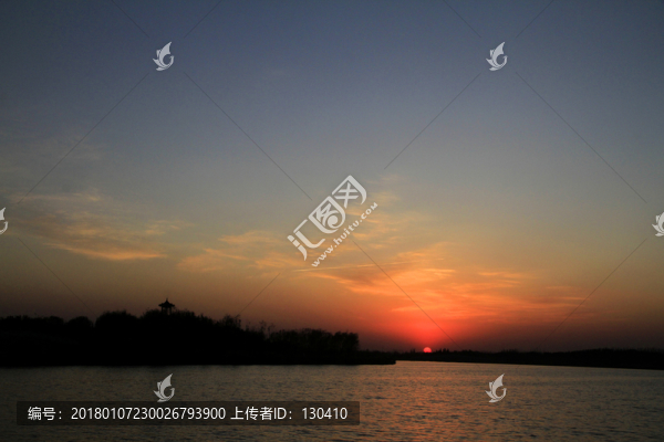 濕地黃昏