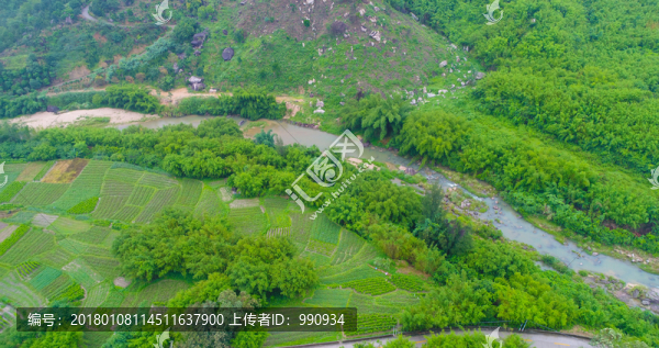 航拍,青山,綠色