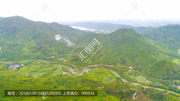 山脈,綠色青山