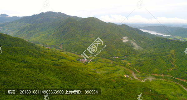 山脈,綠色青山