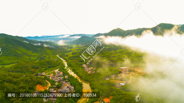 云霧,望夫山