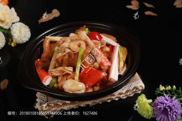 海鮮蹄筋煲