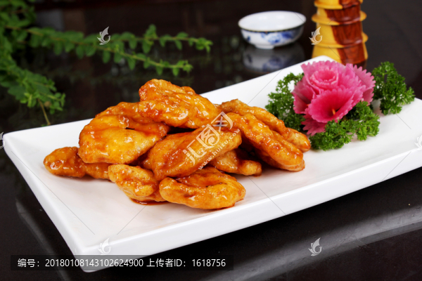橙香鍋包肉橫圖