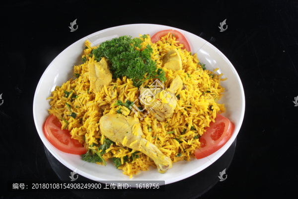 非洲菜雞腿飯
