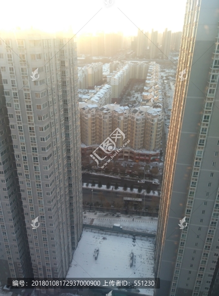 西安,雪景,泰和居,辛家廟