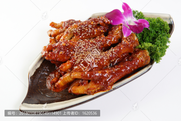 香辣雞爪