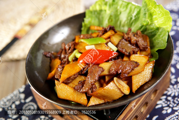 杏鮑菇牛肉