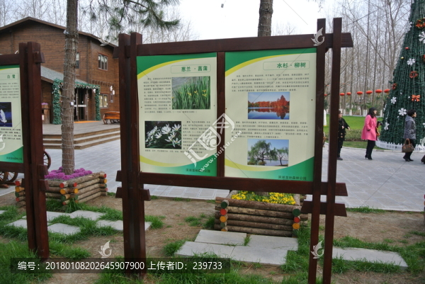 防腐木標識牌