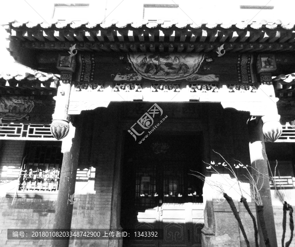 老北京胡同門頭建筑