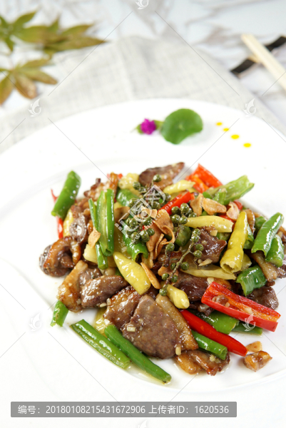 尖椒炒牛肉