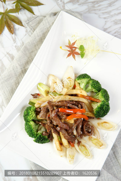 小炒牛柳