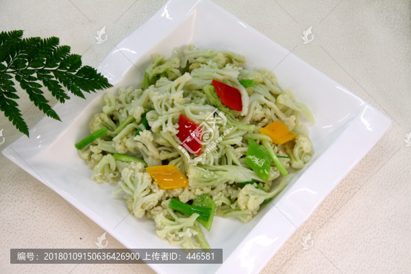 清拌花菜