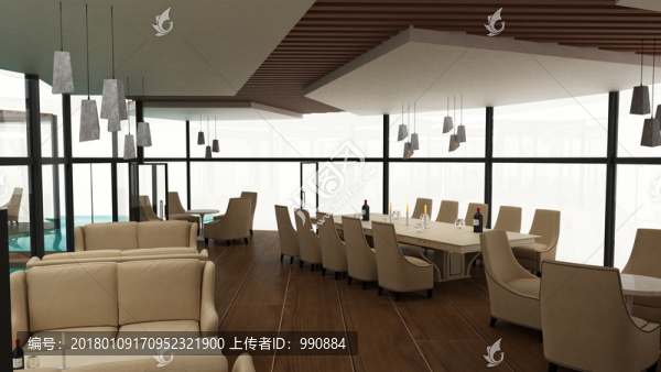 餐廳3D效果圖