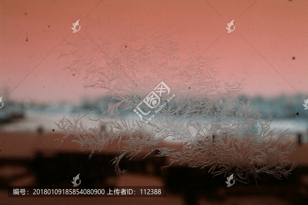 冰凌窗花,雪花霜花,冰霜,底紋
