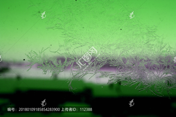冰凌窗花,雪花霜花,冰霜,底紋