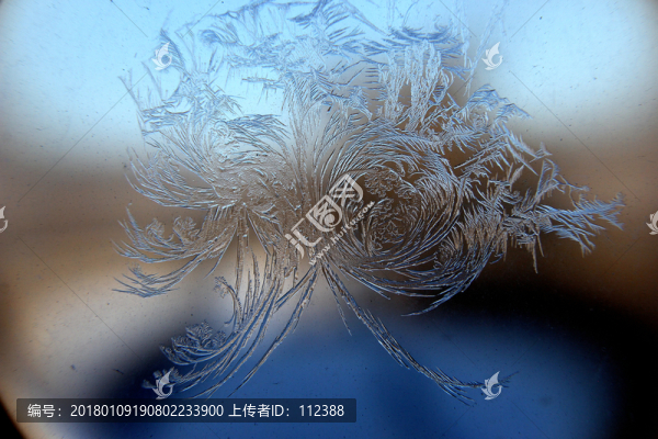 冰凌窗花,雪花霜花,冰霜,底紋