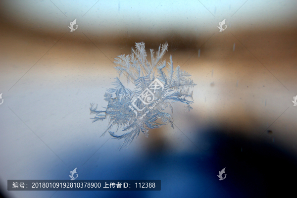 冰凌窗花,雪花霜花,冰霜,底紋