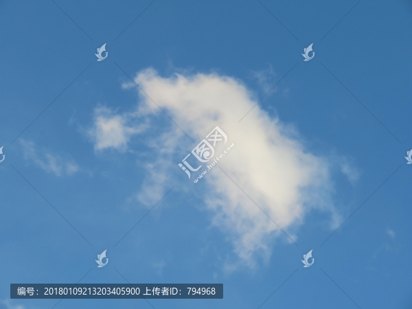 藍天白云