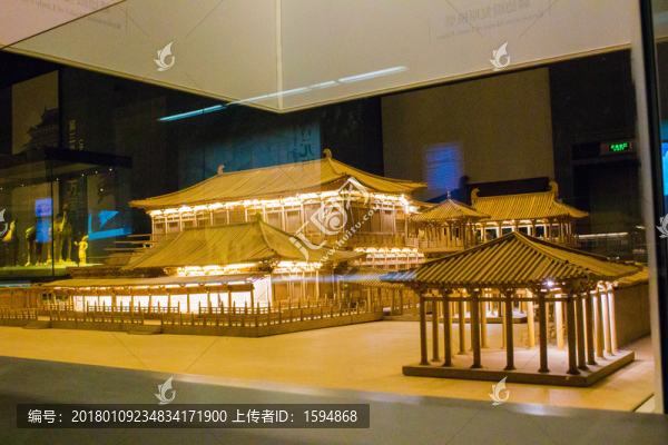大明宮建筑模型