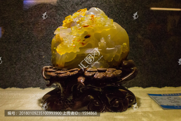 唐朝文化配飾玉器古董