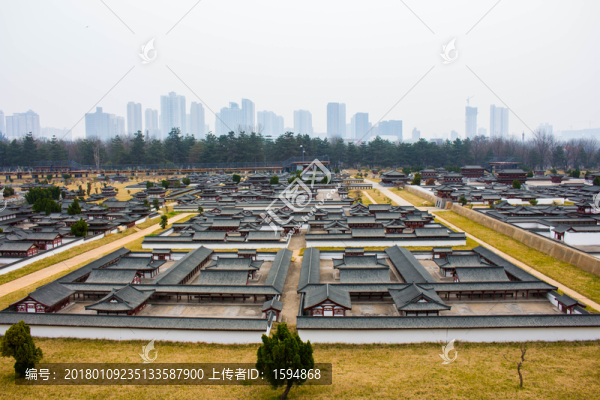 西安大明宮建筑