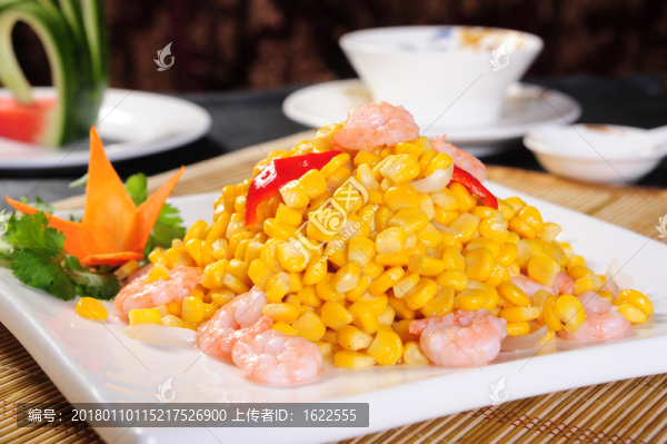 金豆百合蝦仁