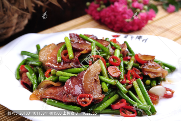 蒜苔炒臘肉