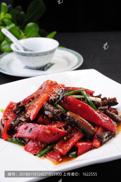 辣椒炒鱔片