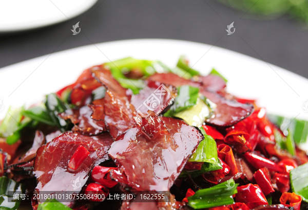 小炒臘牛肉