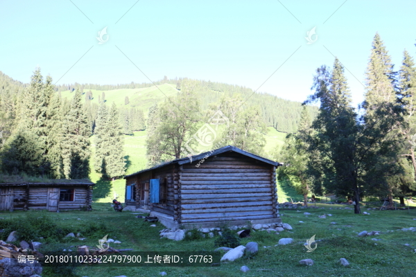 山溝木屋
