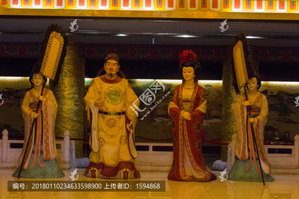 唐玄宗楊貴妃雕像