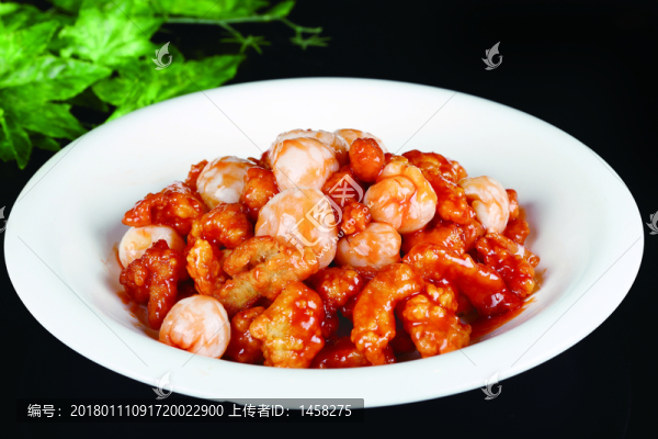 荔枝蝦球