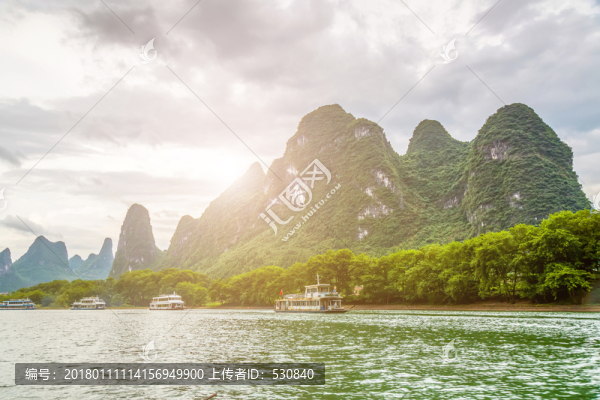 桂林山水漓江風光