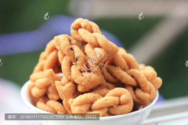 一盤小麻花