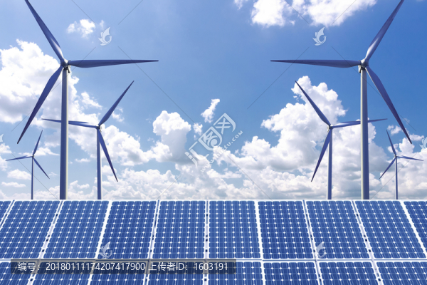 新能源,風力發(fā)電和太陽能發(fā)電