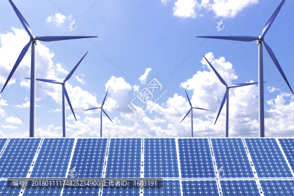 新能源,風(fēng)力發(fā)電和太陽能發(fā)電