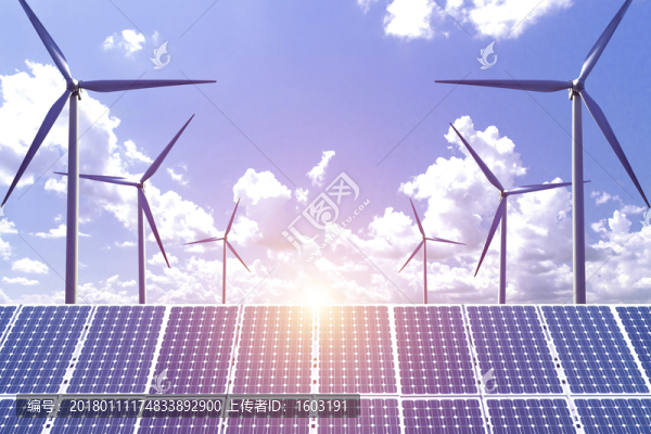 新能源,風(fēng)力發(fā)電和太陽能發(fā)電