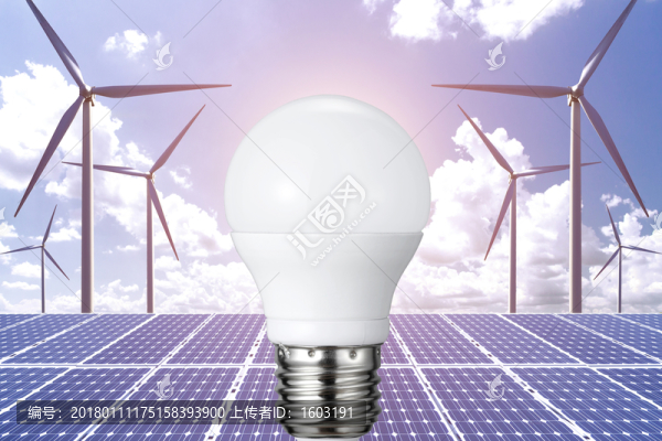 新能源,風(fēng)力發(fā)電和太陽(yáng)能發(fā)電