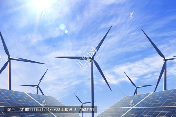 新能源,風(fēng)力發(fā)電和太陽(yáng)能發(fā)電