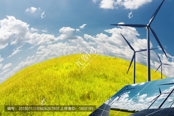 新能源,風力發(fā)電和太陽能發(fā)電