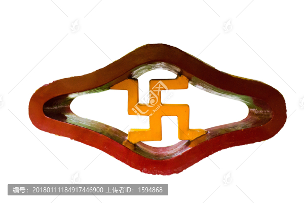 寺廟萬(wàn)字窗戶(hù)